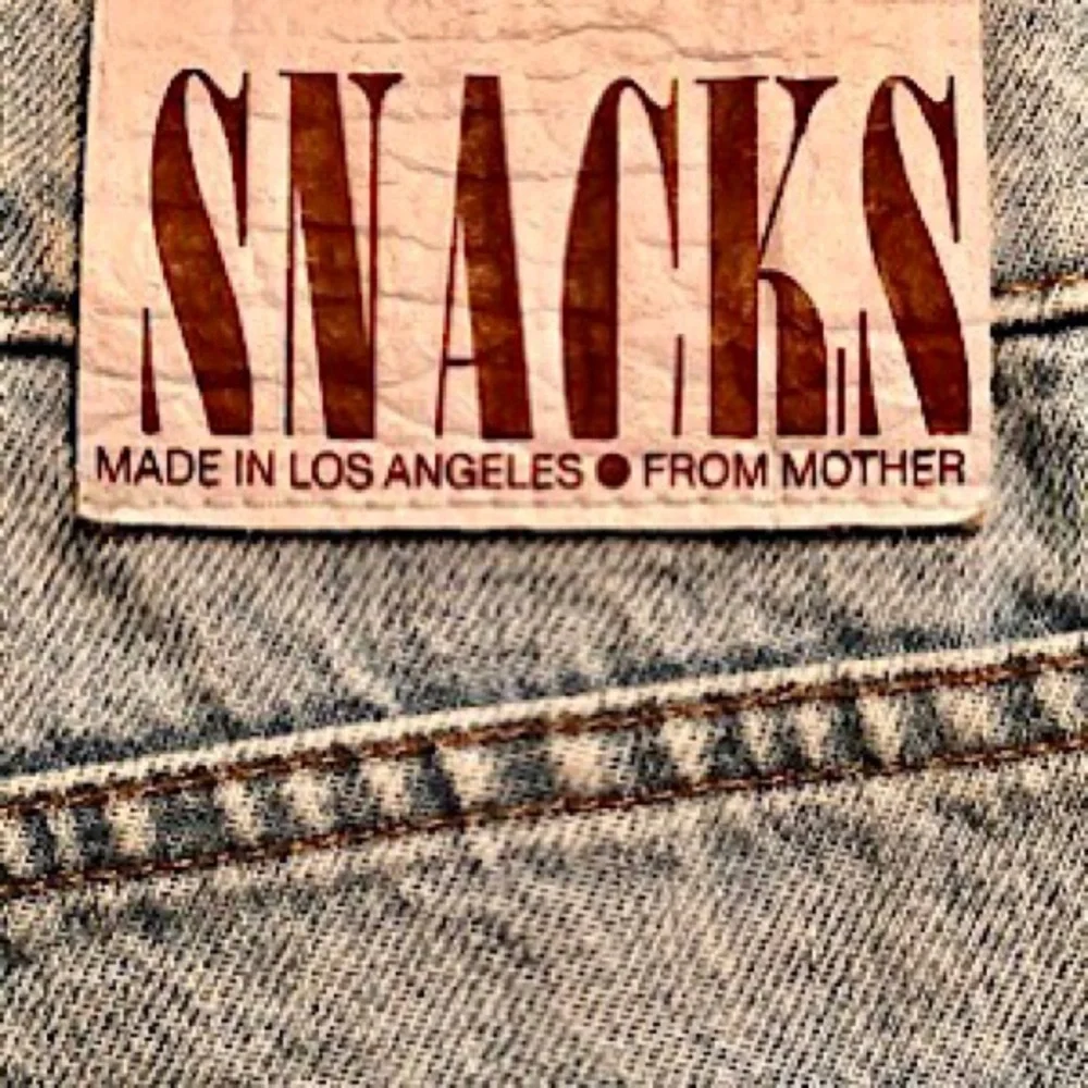 “NEW” MOTHER Snacks! Fun Dip Puddle Sliced Jean - Picture 7 of 11